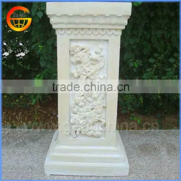 Fiberstone Flower Pot Stand Flower Pillar photo-3