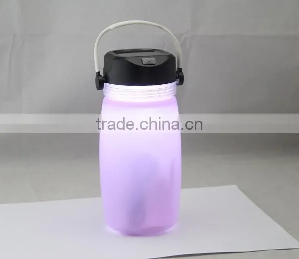 5 in 1 Silicon Camping Lamp Silicone Folding Cups LED Kettle photo-4