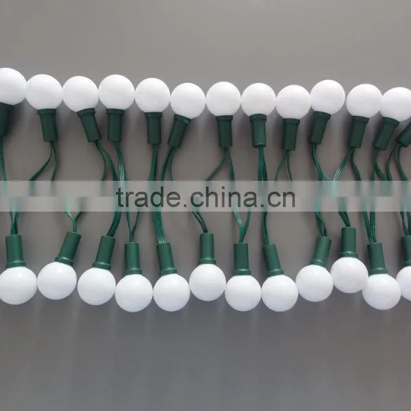 Full Color Christmas Holiday Decoration Light Decoration LED String Light F8 RGB Strawhat LED Light photo-6