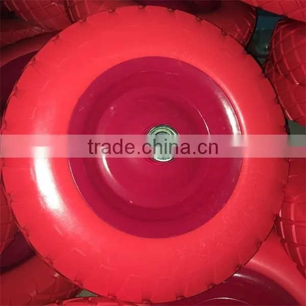 Flat Free PU Wheel 4.00-8 photo-5