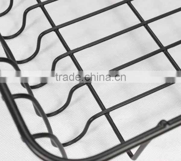 545-7 Kitchen Wire Kitchen Sliding Cabinet Iron Storage Basket photo-3