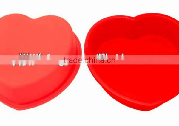 Heart Shape Silicone Mould Pizza Baking Tray photo-2