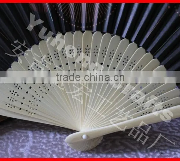 Japanese Promotional Bamboo Paper Fan photo-3