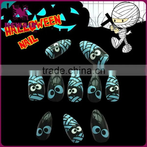 NEWAIR 2017 Holloween Fake Nails for Party photo-4