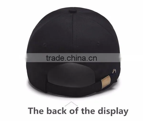 6 Panel Custom Embroidered 100% Cotton Wine Red Color Baseball Caps/hats photo-5