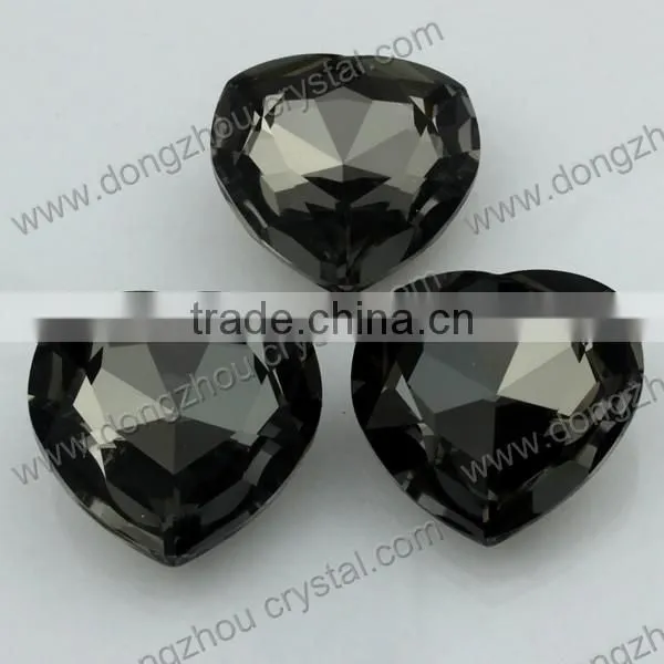 Colorful Sew on Heart Shape Crystal Stone for Decoration photo-6