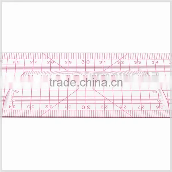 Kearing High Quality 60cm Fashion Design Garment Rulers Straight Pattern Making Ruler With Grading Grids # 8005 photo-4