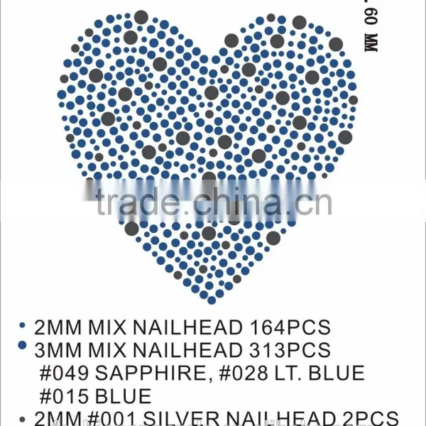 Custom Heart Rhinestone/Acrylic /Gem Stone Glitter Hot Fix Rhinestone for Clothing photo-5