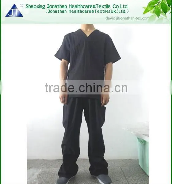 Good Quality Poly Cotton Medical Scrub Sets for Hospital Clinic