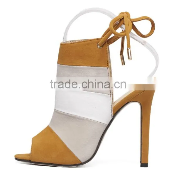 Zm50323b Europe Lady Sexy Stiletto Heel Shoes Colours Women Sandals photo-2