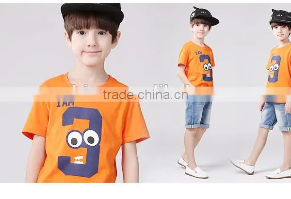 2016 Hot Sale Kids t Shirt, Colorful Short Sleeve Shirt, Custom Boys t Shirt photo-2