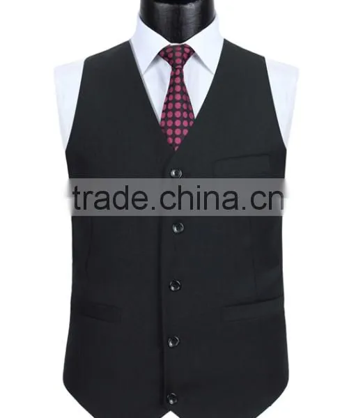 2017 Fashion Latest Design China Factory Boy Formal Customised Waistcoat