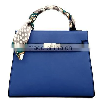 DY0034Z Europea Fashon Ladies Scarf Tote Handbag photo-3