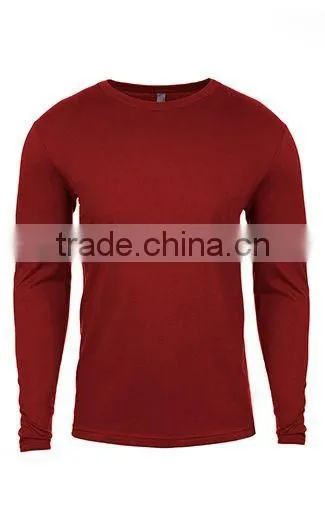 Next Level Apparel Men's Premium Fitted Long Sleeve Crew Shirt - Made From 100% Combed Cotton Jersey and Comes With Your Logo. photo-3