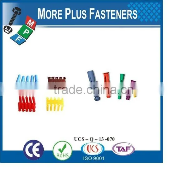 Made in Taiwan Green Black Red White Yellow Color High Quality Material PA PE Nylon Anchor photo-6