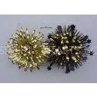 Gold Yellow 4Inch PET Firework Fancy Bows for Wrapping Paper , Gift Bags and Tissue