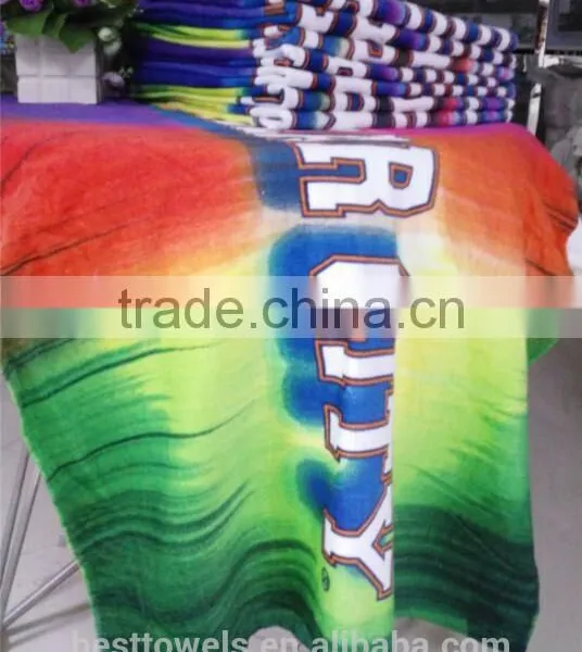 Wholesale Cheap 100%cotton Printed Beach Towel
