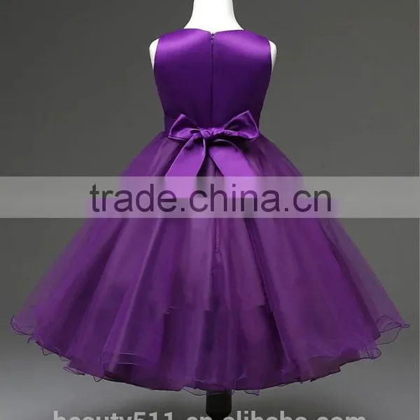 Children's Wedding Dress Evening Dress Prom Dresses ED571 photo-5