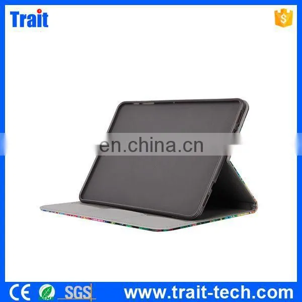 Beautiful Lotus Pattern Card Slots Flip Stand TPU+ PU Leather Case for Samsung Galaxy Tab S2 8.0 T710 photo-4