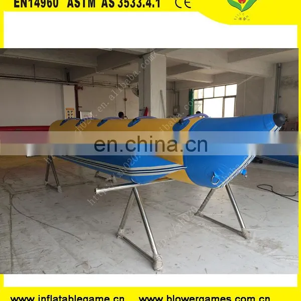 China Factory Water Game Inflatable Banana Raft Float 5 People photo-2