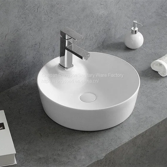 China Supplier Bathroom Sanitary Ware Wall Hung Ceramic White Wash Hand Sink Basin With Good Quality Cheap Price photo-5
