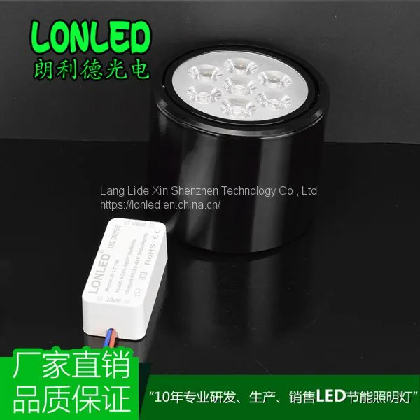 Surface Mounted-- LED Spotlight High Power 5-12W Lonled Isolated and Constant Current Aluminum Case photo-3