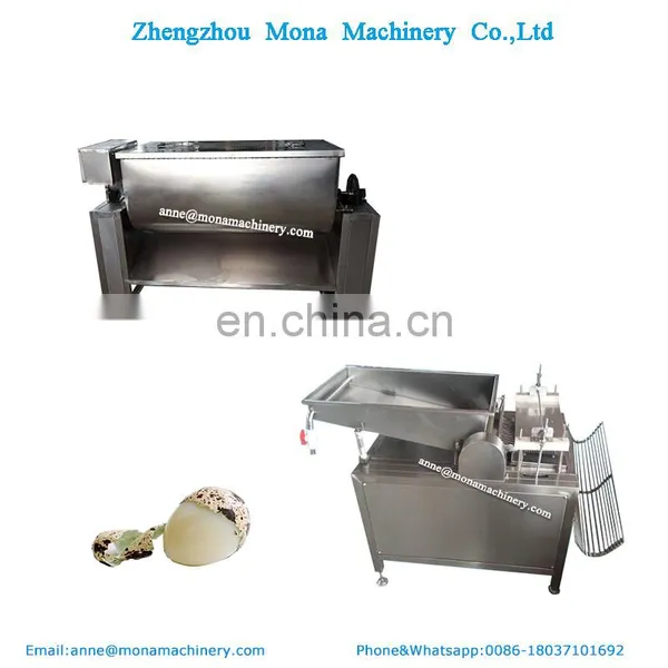 Boiled Quail Egg Shell Peeler in the Spiced Quail Egg Product Processing Line photo-2