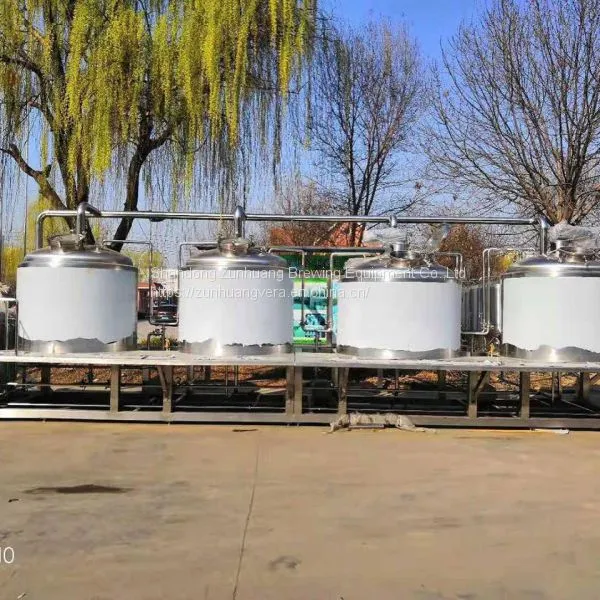 300L Customized Beer Brewing Equipment Micro Brewery Making Machine Mash System Kettle photo-4
