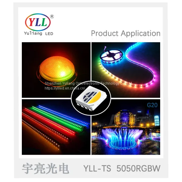 0.3w 0.4w Epistar Cree Chip 4 in 1 8pin Rgbw Led Chip Smd photo-4