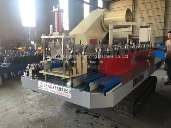 New Design Customized Metal Seamless Rain Gutter Cold Roll Forming Machine photo-4