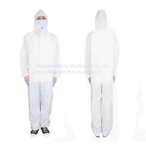 Hooded Medical Protection Suit Safety Clothing photo-2