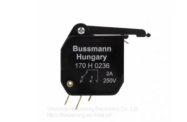 170H0236  Микропереключатель высокой скорости серии Eaton Bussmann, 2 А, 250 В переменного тока