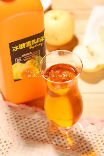 Boduo Rock Sugar Pear Flavored Syrup (Concentrated) photo-3