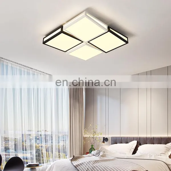 Creative LED Ceiling Lamp Simple Square Living Room Lamp photo-4