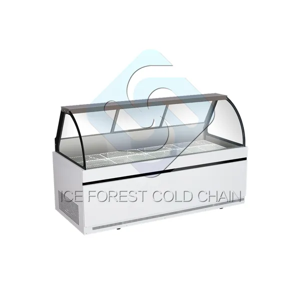 Meat Display Freezer Chiller Showcase for Butcher