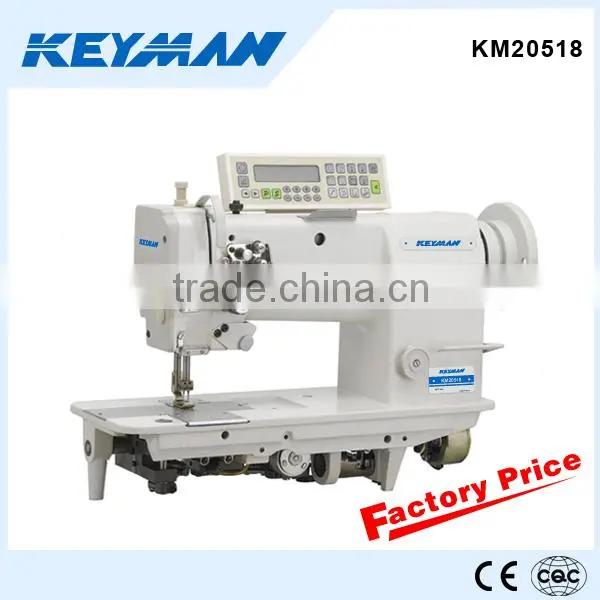 KM20518 Double Needle Lockstitch Sewing Machine Automatic Sewing Machine for Shirt 20606-2 Sewing Machine Industrial