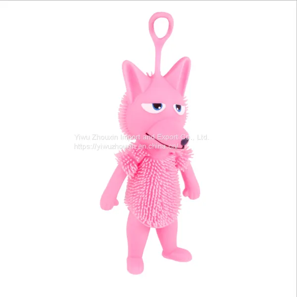 LED Light Fox Shaped Extrusion Toys photo-3