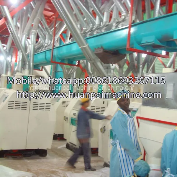 Industrial Maize Flour Milling Machine 80 Ton per Day Atta Chakki Fufu Ugali Flour Mill Machine photo-3