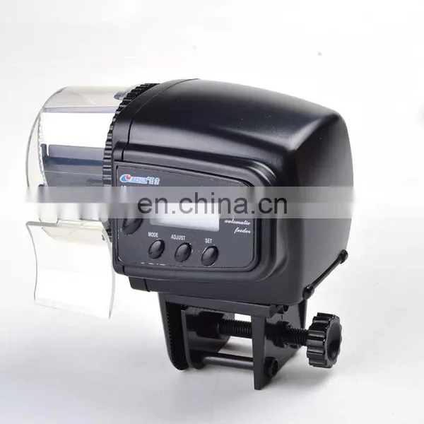 AF-2009d Digital LCD Automatic Aquarium Tank Fish Feeder Food Timer With Retail Package LCD Screen Adjustable Food Feeding photo-2