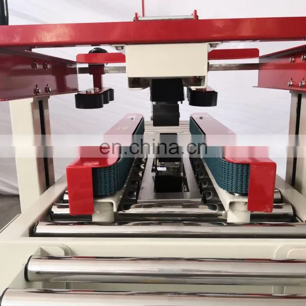 Automatic Adhesive Tape Carton Box Sealing Packing Machine Square Box Folding Sealing Packing Machine photo-4