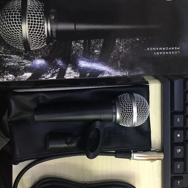 Professional Recording Microphone Beta 58A SM58 Wired Professional Vocal Cardioid Dynamic Microphone Karaoke MIC For Shure photo-4