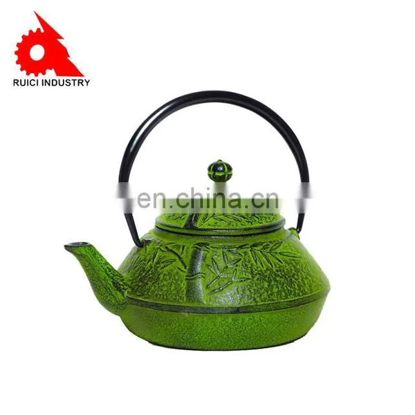 Pumpkin Tea Kettle With 2 Cups Japanese Tea Set With Stainless Steel Infuser Enamel Tetsubin Chinese Cast Iron Teapot Pot Set photo-4