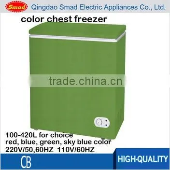 Commercial Ice Cream Color Solid Door Top Open Chest Deep Freezer photo-3