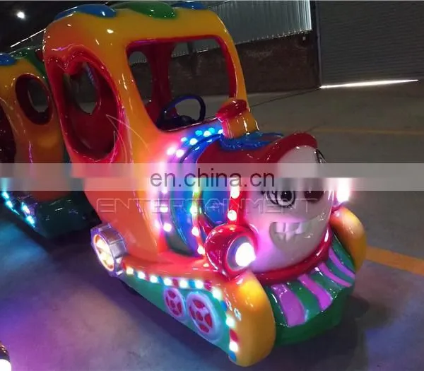China Factory Animals Mini Train Seats Kids Shopping Mall Electric Trackless Train For Sale photo-4