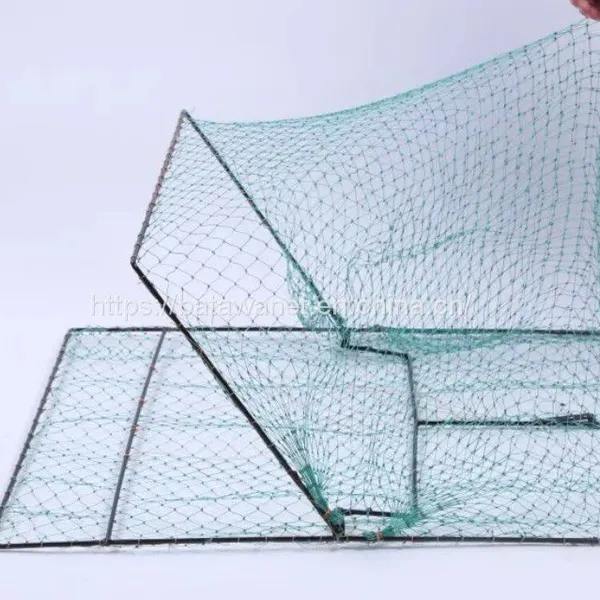 Foldable Human Nature Live Pest Bird Cage Trap Bird Control Bird Net