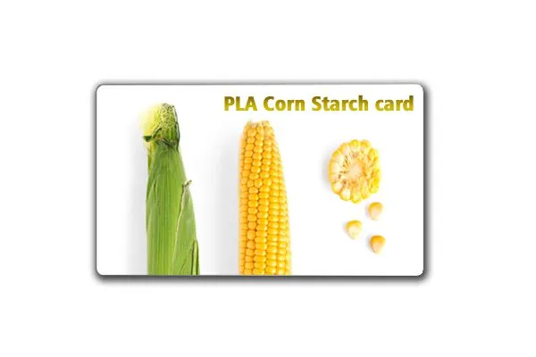 100% Eco-friendly Factory Price Bio Eco-friendly PLA Polylactic Acid Card PLA Material Smart Card photo-4