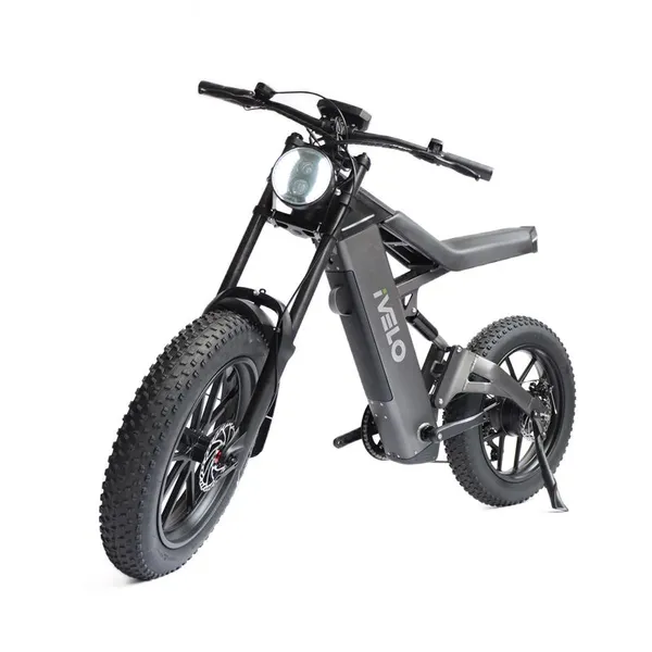 IVelo Wholesale 20*4.0 1000W Motor Big Power Fat Tire Electric Bike Mountain Ebike Bicycle photo-5