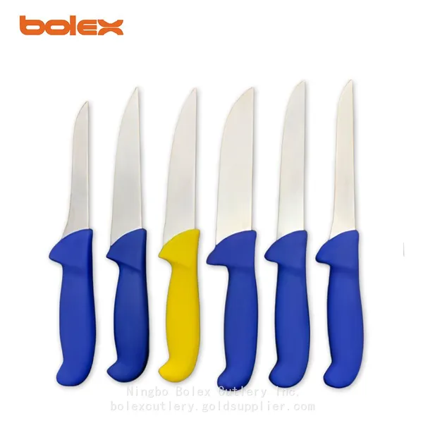 Chef Cook Kitchen Knives Colour Coded Handles Sharpening Grinding Knifepro CATERING FOODSERVICE COMMERCIAL COOKING UTENSILS GADGETS CHEF BUTCHER STEAK BACON DELI SAUSAGE HAM CHEFS COOK SUPPLY KNIVES photo-5