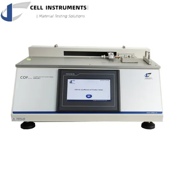 Friction and Peel Tester ISO 8295 Coefficient of Friction Testing Machine ASTM D1894 photo-5