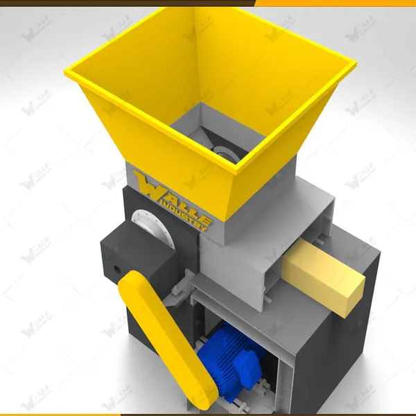 Robust Durable Fishing Net Shredder Fishing Rope Shredder Machine Single Shaft Shredder
